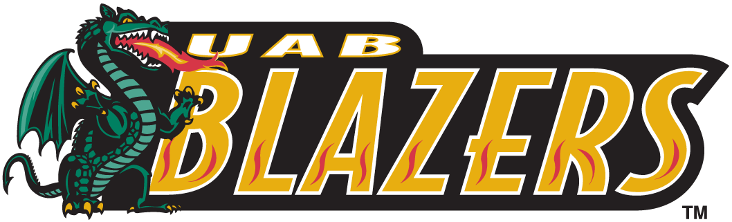 UAB Blazers 1996-Pres Wordmark Logo t shirts iron on transfers v2